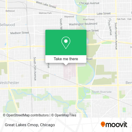 Great Lakes Cmop map