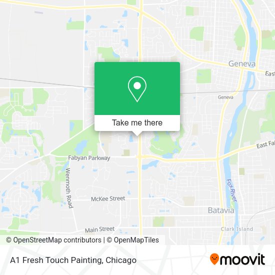 A1 Fresh Touch Painting map