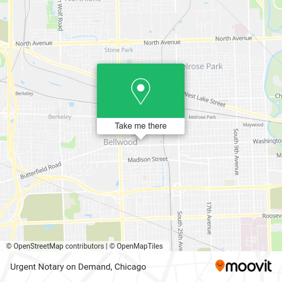 Urgent Notary on Demand map
