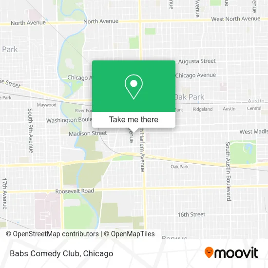 Babs Comedy Club map