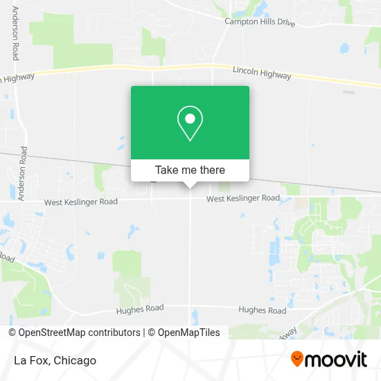 La Fox map