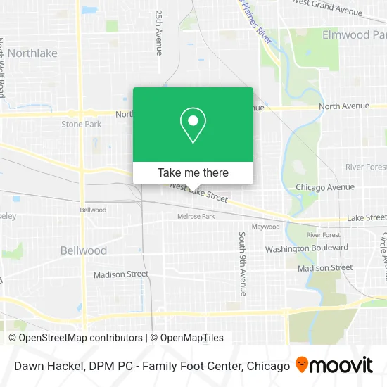 Dawn Hackel, DPM PC - Family Foot Center map