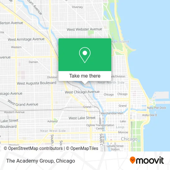 The Academy Group map