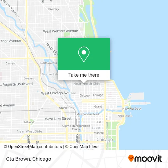Cta Brown map