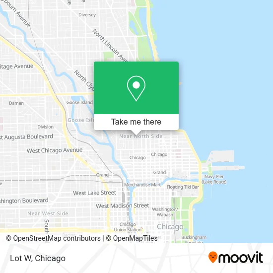 Lot W map