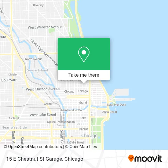 15 E Chestnut St Garage map