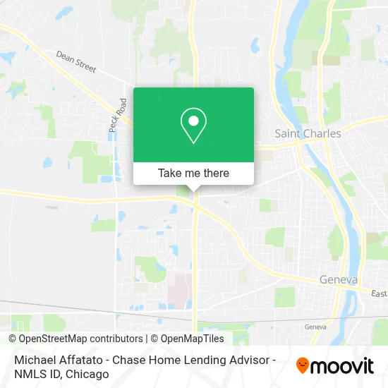 Michael Affatato - Chase Home Lending Advisor - NMLS ID map