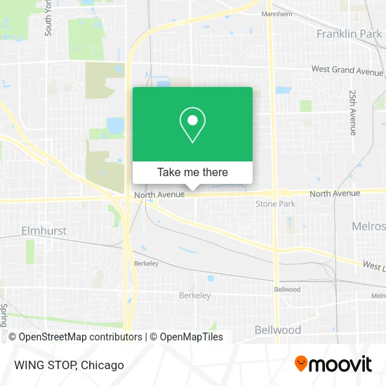 WING STOP map