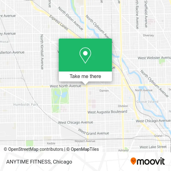Mapa de ANYTIME FITNESS
