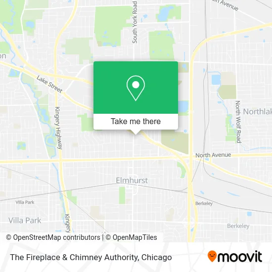 The Fireplace & Chimney Authority map