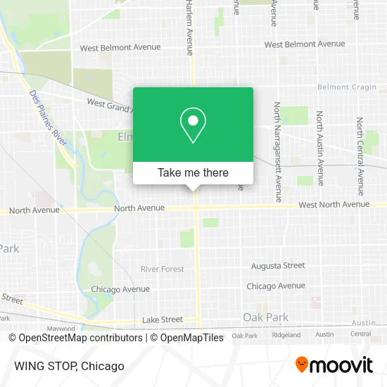 Mapa de WING STOP