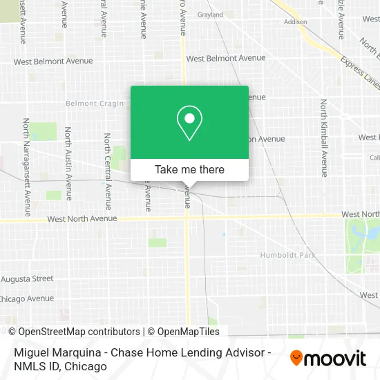 Miguel Marquina - Chase Home Lending Advisor - NMLS ID map