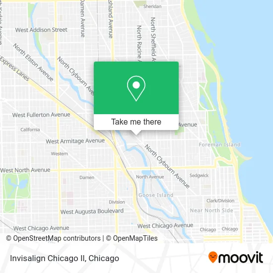 Invisalign Chicago Il map
