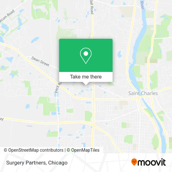 Surgery Partners map