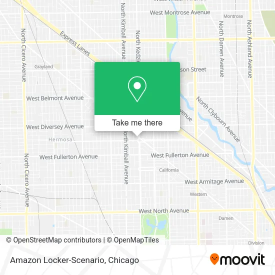 Amazon Locker-Scenario map