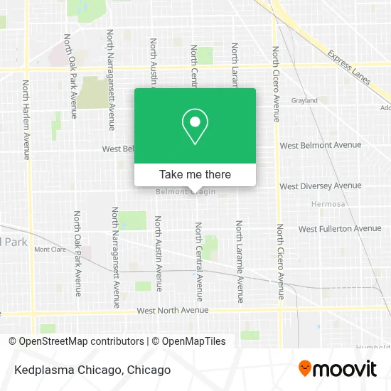 Kedplasma Chicago map