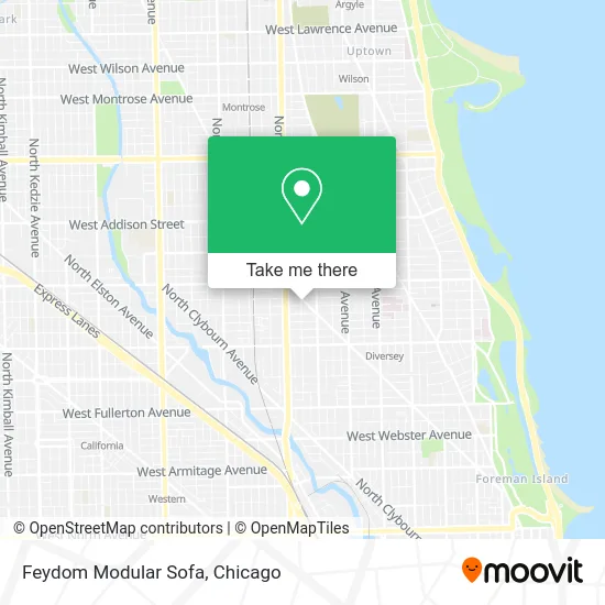 Feydom Modular Sofa map