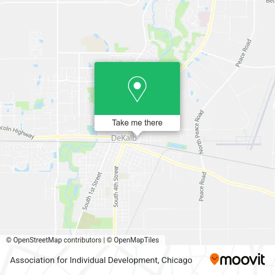 Mapa de Association for Individual Development