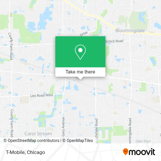 T-Mobile map