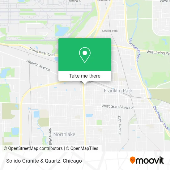 Mapa de Solido Granite & Quartz