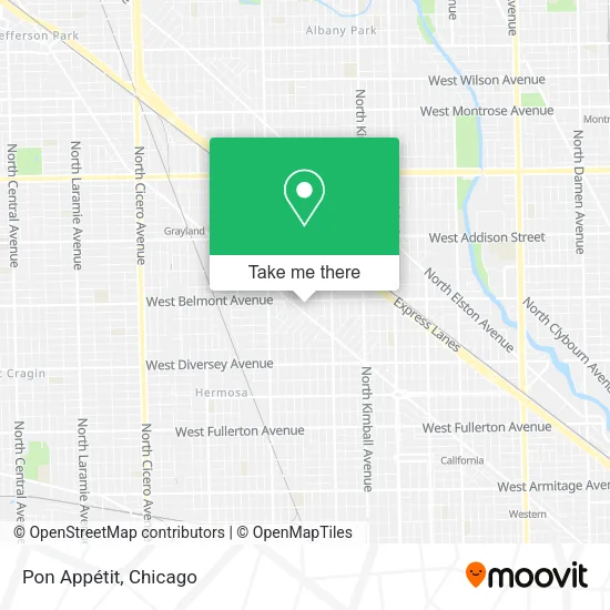 Pon Appétit map