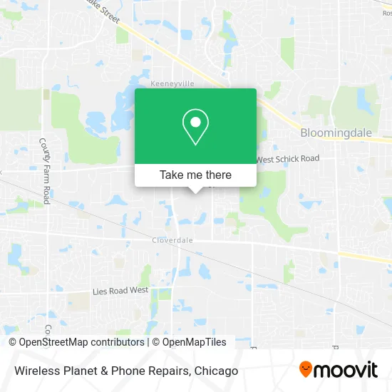 Wireless Planet & Phone Repairs map