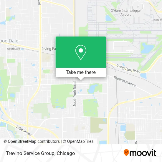 Trevino Service Group map