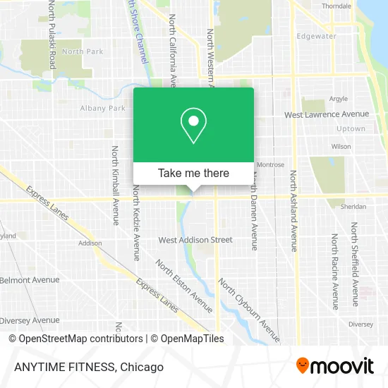 ANYTIME FITNESS map