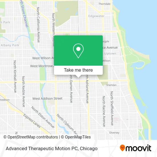 Advanced Therapeutic Motion PC map