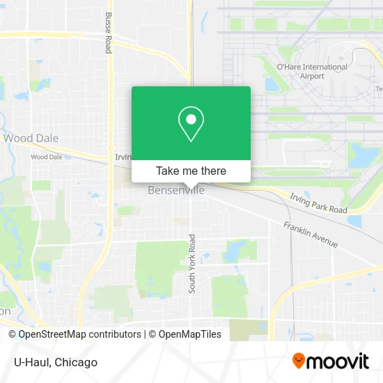 Mapa de U-Haul
