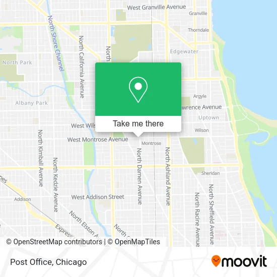 Post Office map