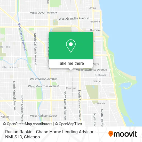 Ruslan Raskin - Chase Home Lending Advisor - NMLS ID map