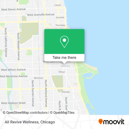 All Revive Wellness map