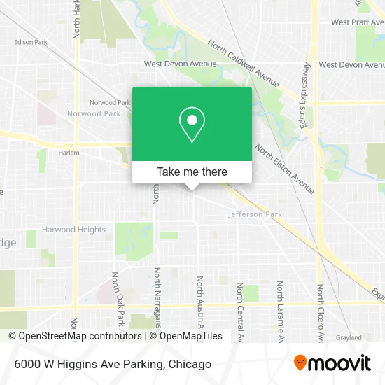 6000 W Higgins Ave Parking map