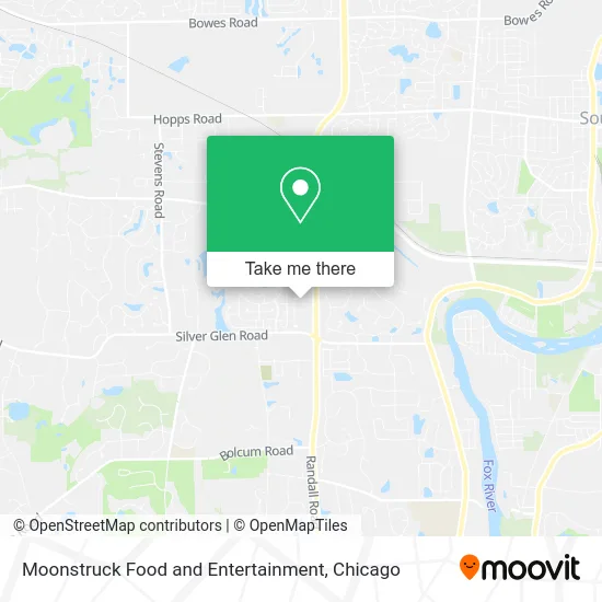 Moonstruck Food and Entertainment map