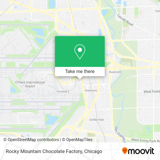 Rocky Mountain Chocolate Factory map