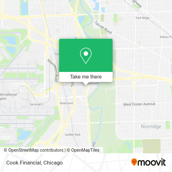 Cook Financial map