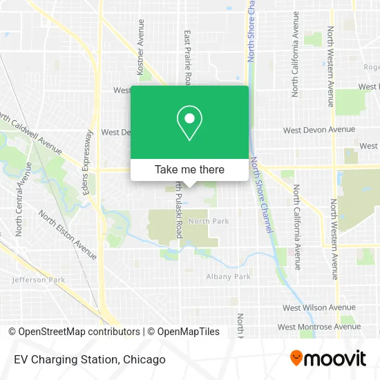 EV Charging Station map