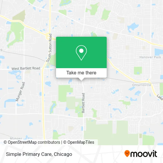 Simple Primary Care map