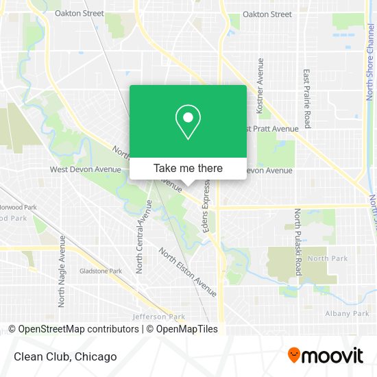 Clean Club map