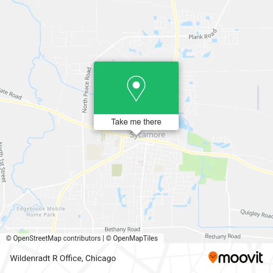 Wildenradt R Office map