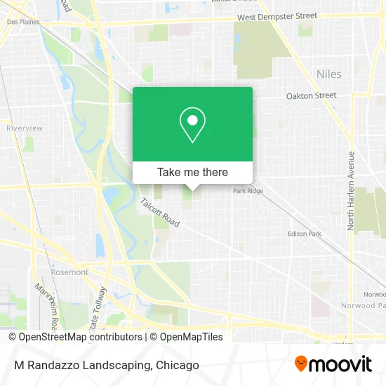 M Randazzo Landscaping map