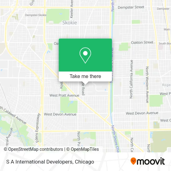 Mapa de S A International Developers