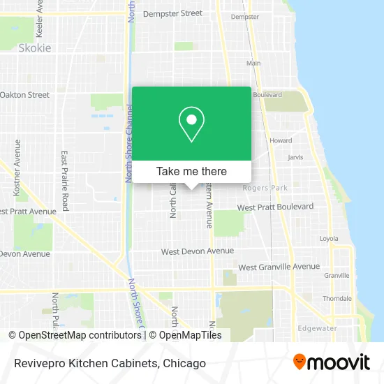 Revivepro Kitchen Cabinets map