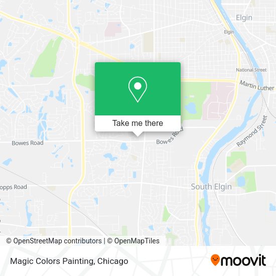 Magic Colors Painting map