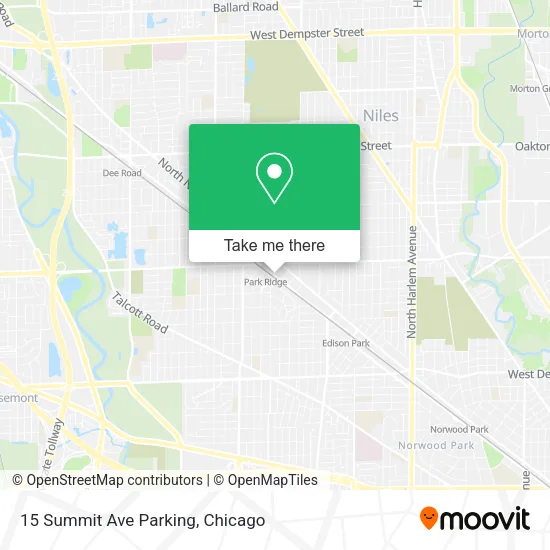 15 Summit Ave Parking map