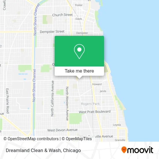 Dreamland Clean & Wash map