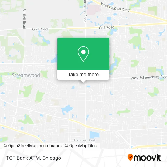 TCF Bank ATM map