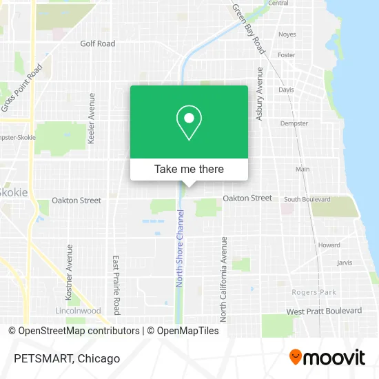 PETSMART map