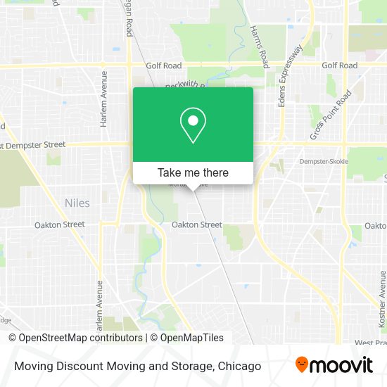 Moving Discount Moving and Storage map